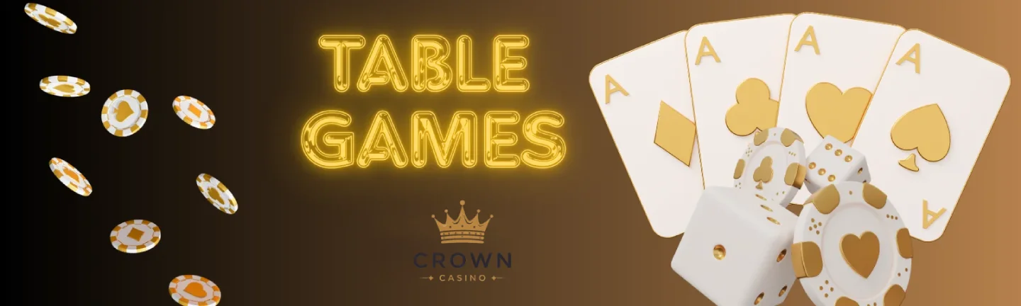 crownplay table games